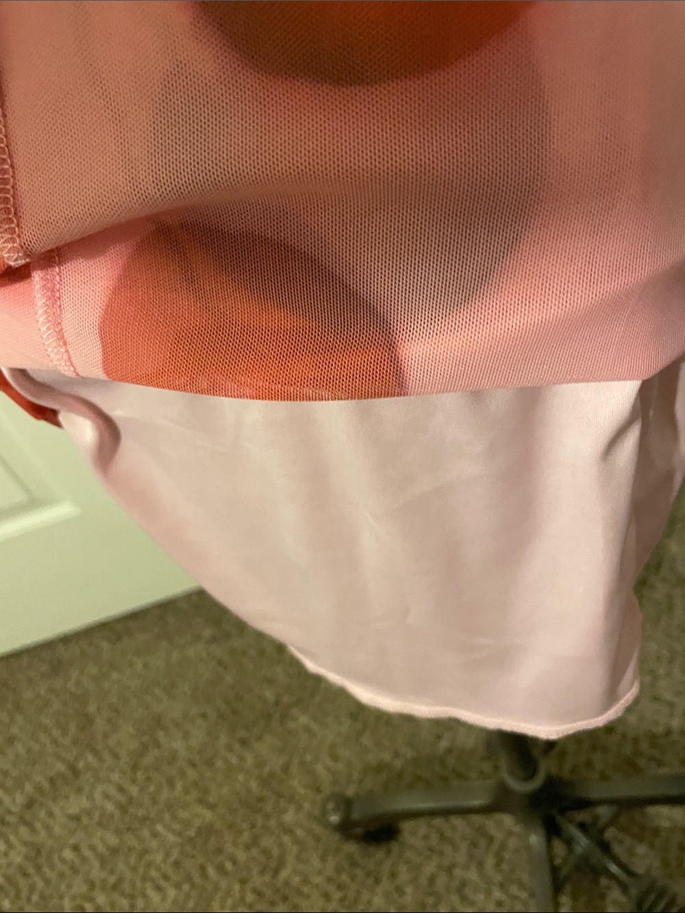 Kimchi Blue Pink Cherry-Print Ruffle Mini Dress - Picture 4 of 6